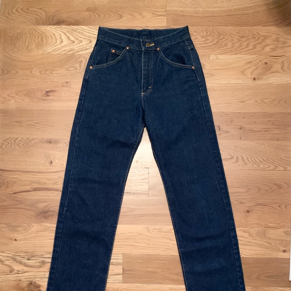 Vintage Lee high waisted straight leg jeans